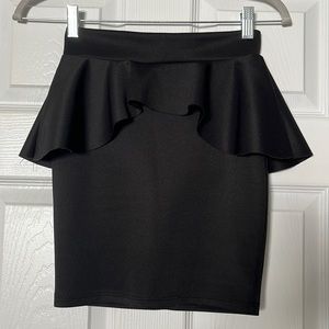 Black Akira skirt